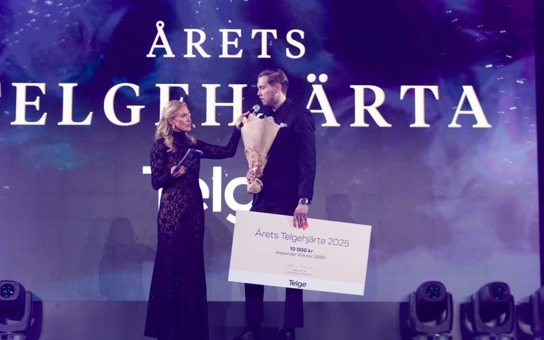 Med hjärtat för Södertälje – Alexander fick priset “Årets Telgehjärta”