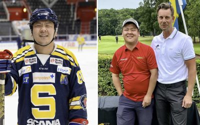 Golf och hockey är livet för William