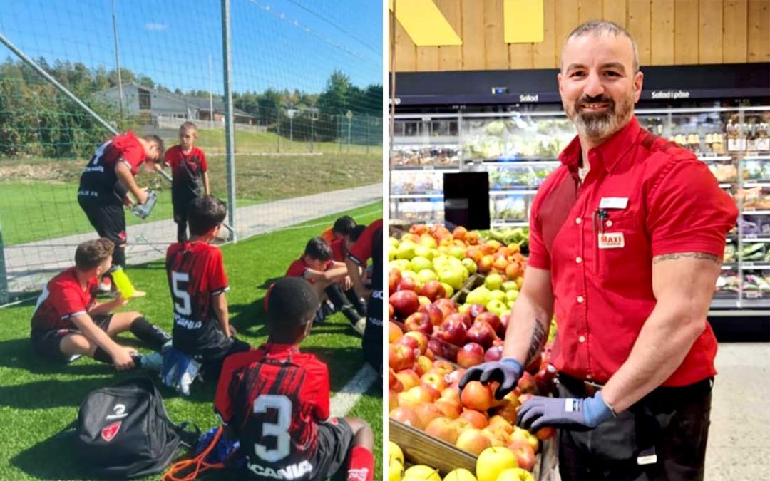 Från Irak till Södertälje: Rafid Yousef fann sitt nya liv på Ica Maxi och fotbollsplanen