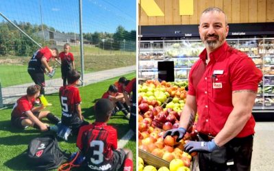 Från Irak till Södertälje: Rafid Yousef fann sitt nya liv på Ica Maxi och fotbollsplanen